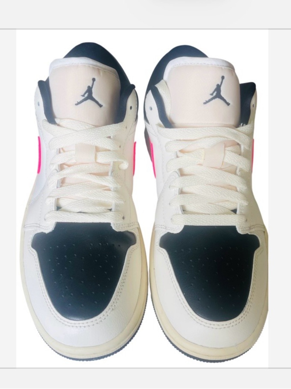 Nike Air Jordan Women's Low-Top Athletic Shoes, Ivory White, sz 9 in Women’s. - Picture 5 of 9